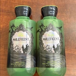 BBW  2pc Disney Villains Maleficent Body Wash